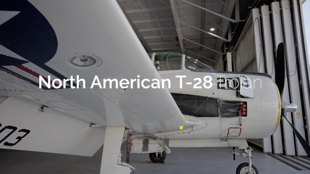 T-28 Trojan - Warbird Wednesday Episode 21, flight, airplane